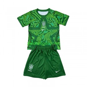 Brazil Golmanski Gostujući Dječji Nogometni Dres World Cup 2026